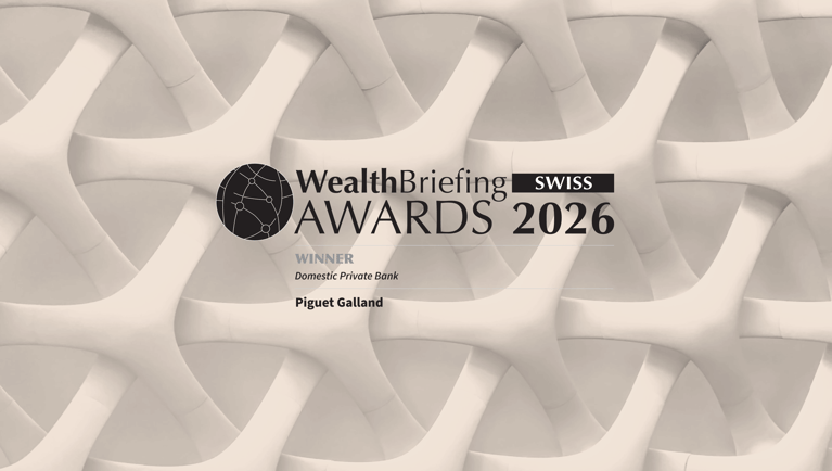 Piguet Galland récompensée par une triple distinction aux WealthBriefing Swiss Awards 2026