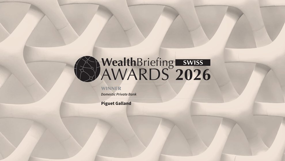 Piguet Galland récompensée par une triple distinction aux WealthBriefing Swiss Awards 2026