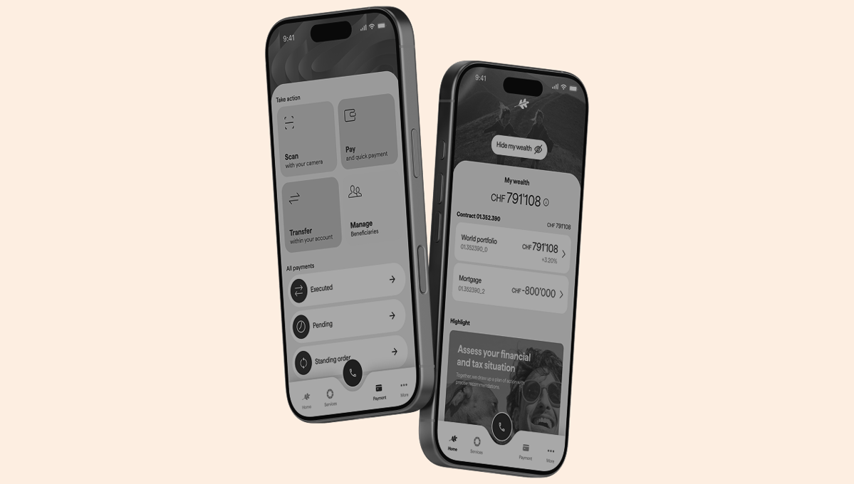 Our e-banking app nominated for the Best of Swiss Apps Awards 2025