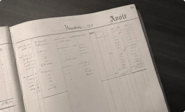 Piguet Galland account book